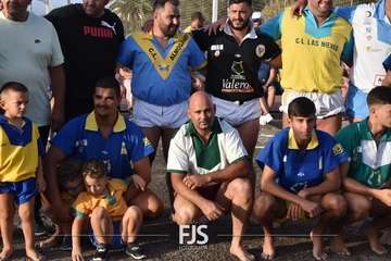 Luchada canaria y espectáculo de Maestro Florido en Lomo Magullo/Francisco Javier Santana.